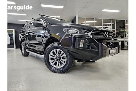 Blue 2020 Mazda BT-50 Ute Tray XT 4X4