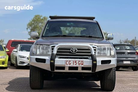 Grey 2003 Toyota Landcruiser Wagon Gxl (4X4)