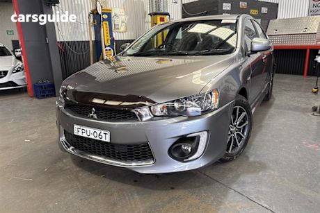 Silver 2017 Mitsubishi Lancer Sedan ES Sport
