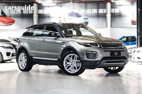 Silver 2017 Land Rover Range Rover Evoque Wagon TD4 180 HSE