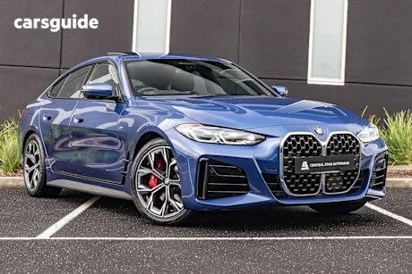 Blue 2021 BMW 430I Coupe M Sport Gran Coupe