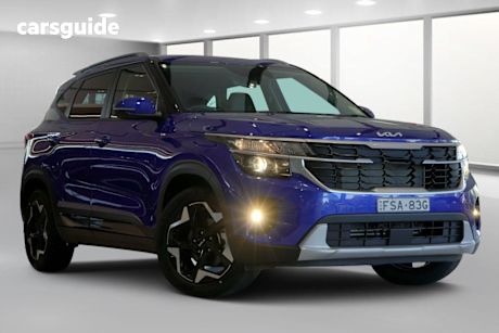 Blue 2024 Kia Seltos Wagon Sport+ (fwd)