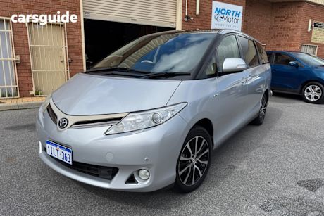 Silver 2015 Toyota Tarago Wagon Ultima V6