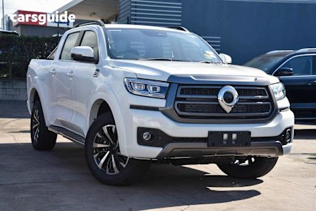 White 2025 GWM Cannon Dual Cab Utility Premium (4X4)