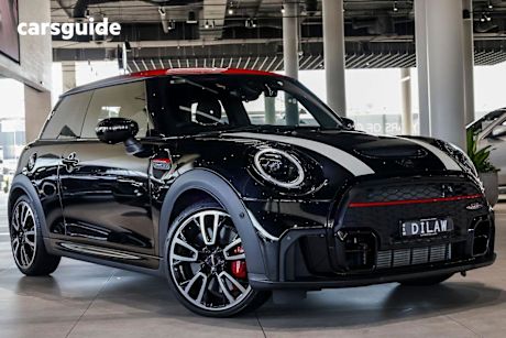 Black 2022 Mini Cooper Hatchback JCW Classic 3D Hatch