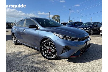 Blue 2021 Kia Cerato Hatch GT F