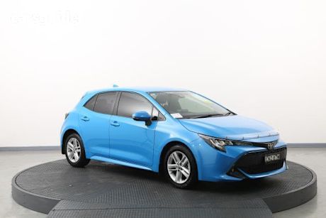 Blue 2021 Toyota Corolla Hatchback SX