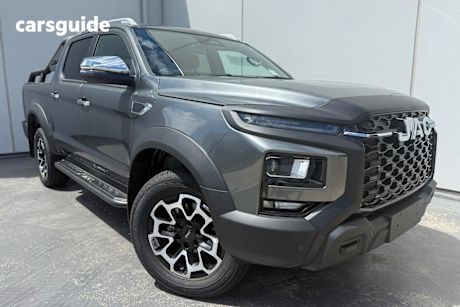 Grey 2024 JAC T9 UTE Dual Cab Pick-up Haven (4X4)