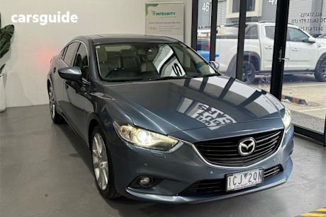 Blue 2014 Mazda 6 Sedan GT