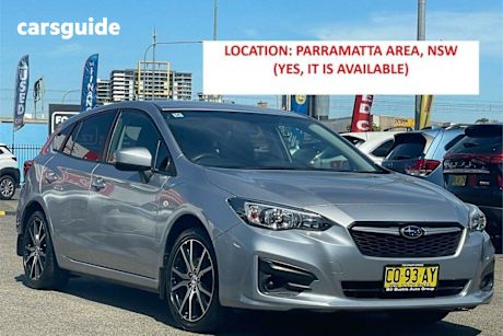 Silver 2017 Subaru Impreza Hatchback 2.0I (awd)