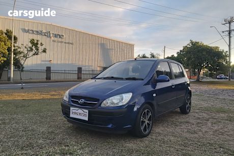 Blue 2006 Hyundai Getz Hatchback 1.6