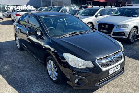 Black 2014 Subaru Impreza Sedan 2.0I-L (awd)