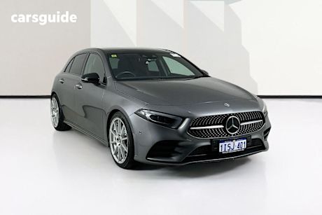 Grey 2022 Mercedes-Benz A250 Hatchback 4Matic