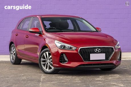 Red 2019 Hyundai I30 Hatch ACTIVE F