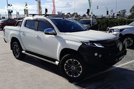 White 2018 Mitsubishi Triton Dual Cab Utility Gls (4X4)