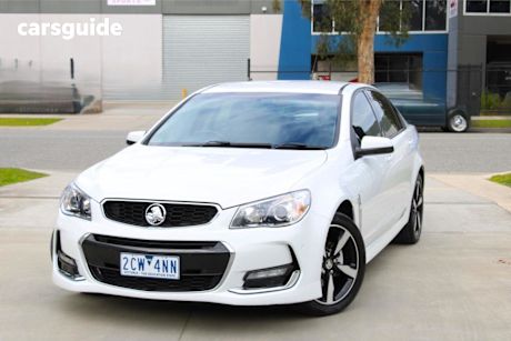White 2017 Holden Commodore Sedan SV6