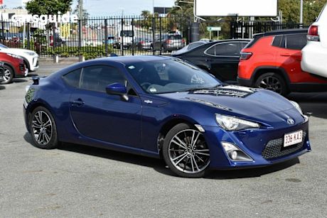 Blue 2015 Toyota 86 Coupe GTS