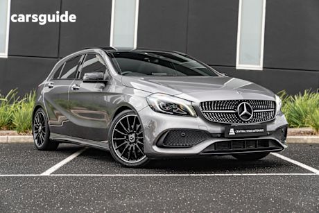 Grey 2018 Mercedes-Benz A200 Hatchback