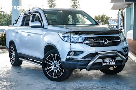 Silver 2019 Ssangyong Musso Dual Cab Utility Ultimate
