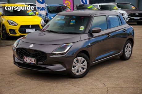 Grey 2024 Suzuki Swift Hatchback Hybrid