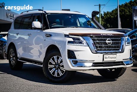 White 2022 Nissan Patrol Wagon Ti-L (4X4)