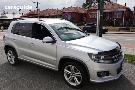 Silver 2014 Volkswagen Tiguan Wagon 155 Tsi R-Line (4X4)