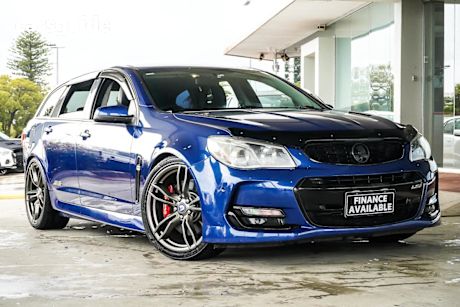 Blue 2015 Holden Commodore Sportswagon SS-V