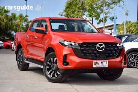 Red 2025 Mazda BT-50 Dual Cab Pick-up XTR (4X4)