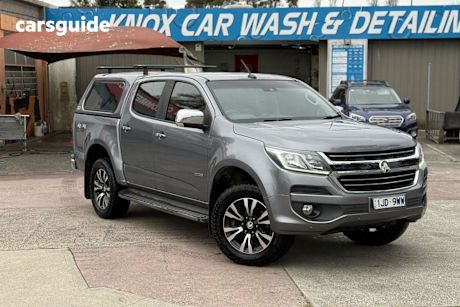 Grey 2017 Holden Colorado Crew Cab Pickup Ltz (4X4)