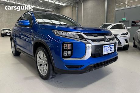 Blue 2021 Mitsubishi ASX Wagon LS (2WD)