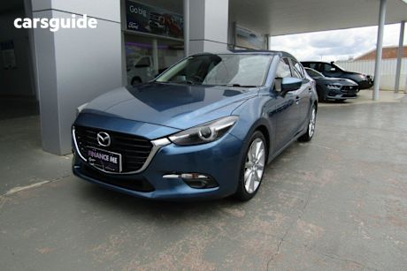 Blue 2018 Mazda 3 Sedan SP25 (5YR)