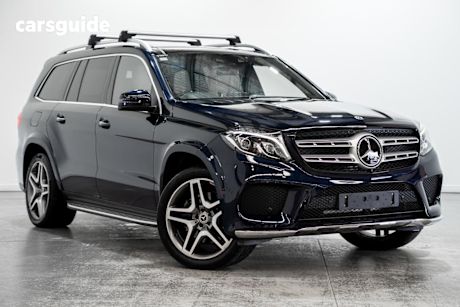 Blue 2018 Mercedes-Benz GLS350 Wagon D 4Matic Sport