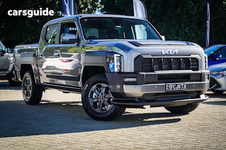Grey 2025 Kia Tasman Double Cab Pick Up SX (4X4) (std) Body Fender