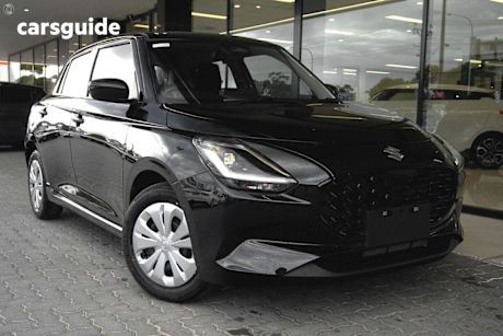 Black 2024 Suzuki Swift Hatch HYBRID F