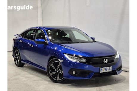 Blue 2018 Honda Civic Hatch RS F