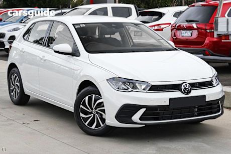 White 2025 Volkswagen Polo Hatch 85TSI LIFE F