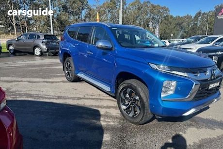 Blue 2024 Mitsubishi Pajero Sport Wagon GLS (4WD) 7 Seat