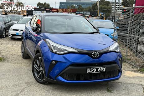 Blue 2019 Toyota C-HR Hatchback Koba (awd) TWO Tone