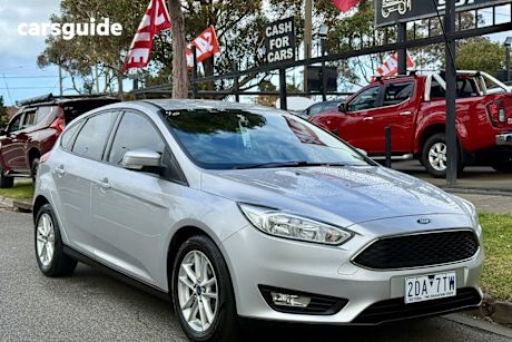Silver 2016 Ford Focus Hatchback Trend