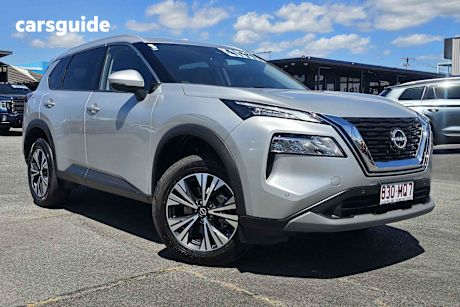 Silver 2024 Nissan X-Trail Wagon ST-L (4WD)