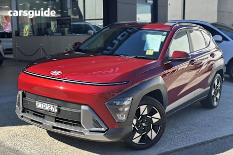 Red 2025 Hyundai Kona Wagon Elite