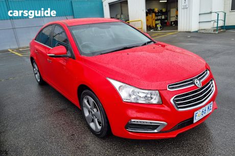 Red 2016 Holden Cruze Sedan Z-Series