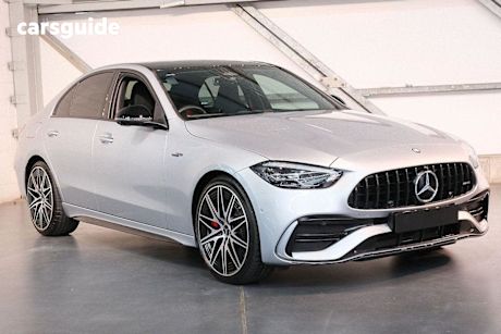 Silver 2024 Mercedes-Benz C-CLASS Sedan C43 AMG EDITION R 4WD