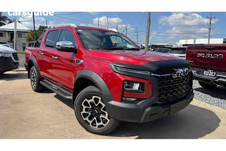 Red 2025 JAC T9 Ute Tray HAVEN 4X4