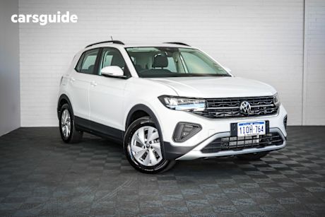 White 2024 Volkswagen T-Cross Wagon 85TFI Life