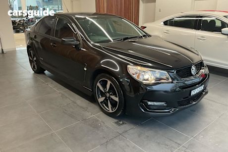 Black 2016 Holden Commodore Sedan SV6