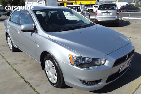 Silver 2007 Mitsubishi Lancer Sedan Es