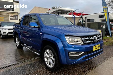 Blue 2017 Volkswagen Amarok Dual Cab Utility V6 TDI 550 Ultimate