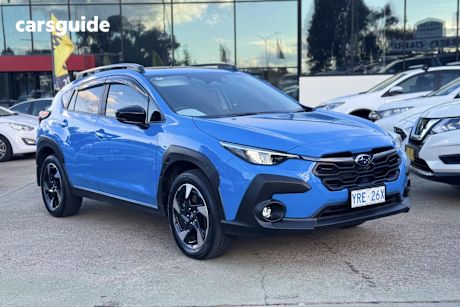 Blue 2024 Subaru Crosstrek Wagon AWD 2.0S