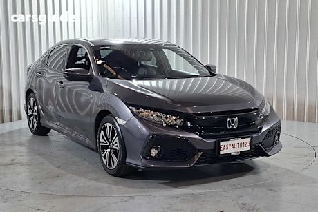 Grey 2019 Honda Civic Hatchback VTI-LX